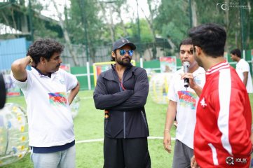 Kerintha Movie Team At Bubble Soccer Event